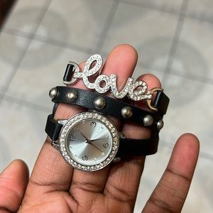 Love watch bracelet